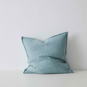 Weave Home European Linen Como Cushion - Mineral | Three Sizes gallery detail image