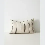 Weave Home Vinnie Striped Cushion - Natural | Square and Lumbar gallery detail image