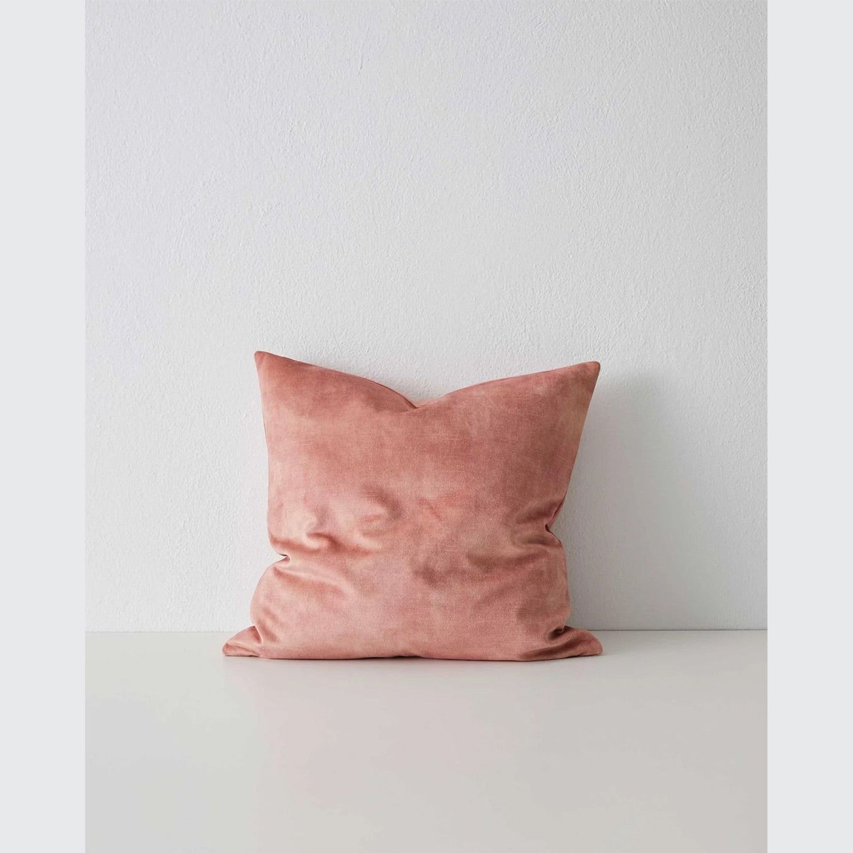 Weave Home Ava Velvet Cushion - Blossom | 50 x 50cm gallery detail image