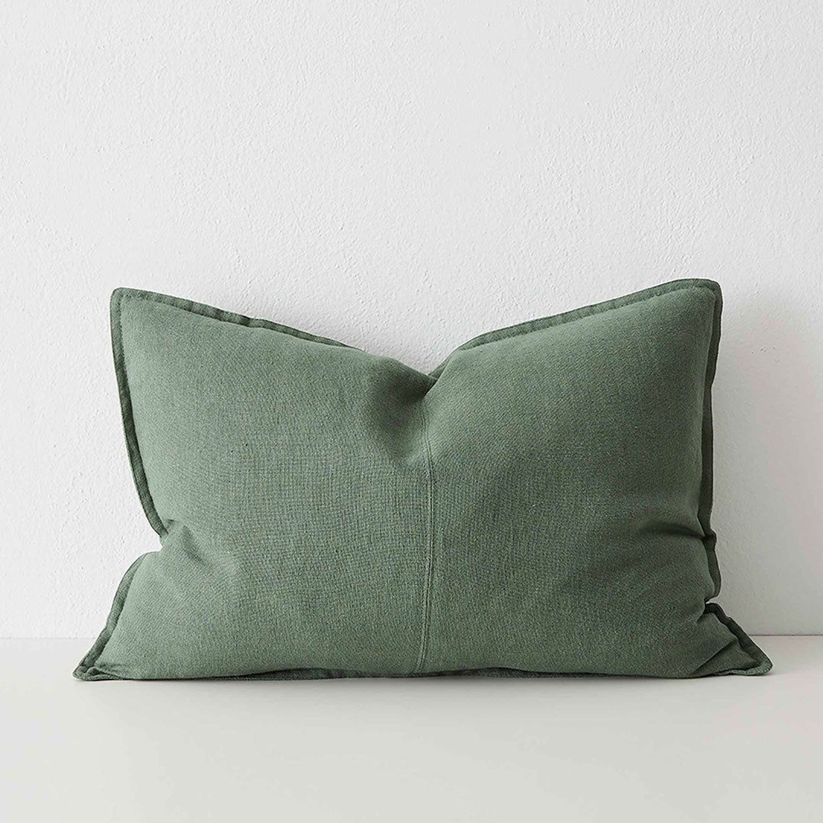 Weave Home European Linen Como Cushion Cover - Juniper | Three sizes gallery detail image