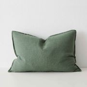 Weave Home European Linen Como Cushion Cover - Juniper | Three sizes gallery detail image