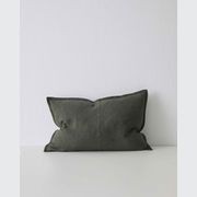 Weave Home European Linen Como Cushion - Khaki | Three Sizes gallery detail image