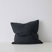Weave Home European Linen Como Cushion - Shadow | Three Sizes gallery detail image