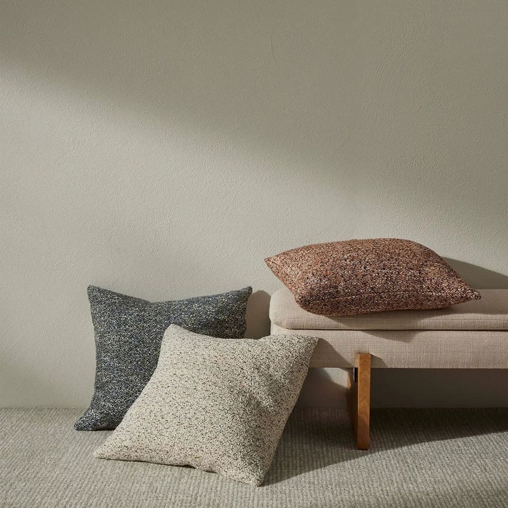 Weave Home Lisette Cushion - Polar | 50 x 50cm gallery detail image