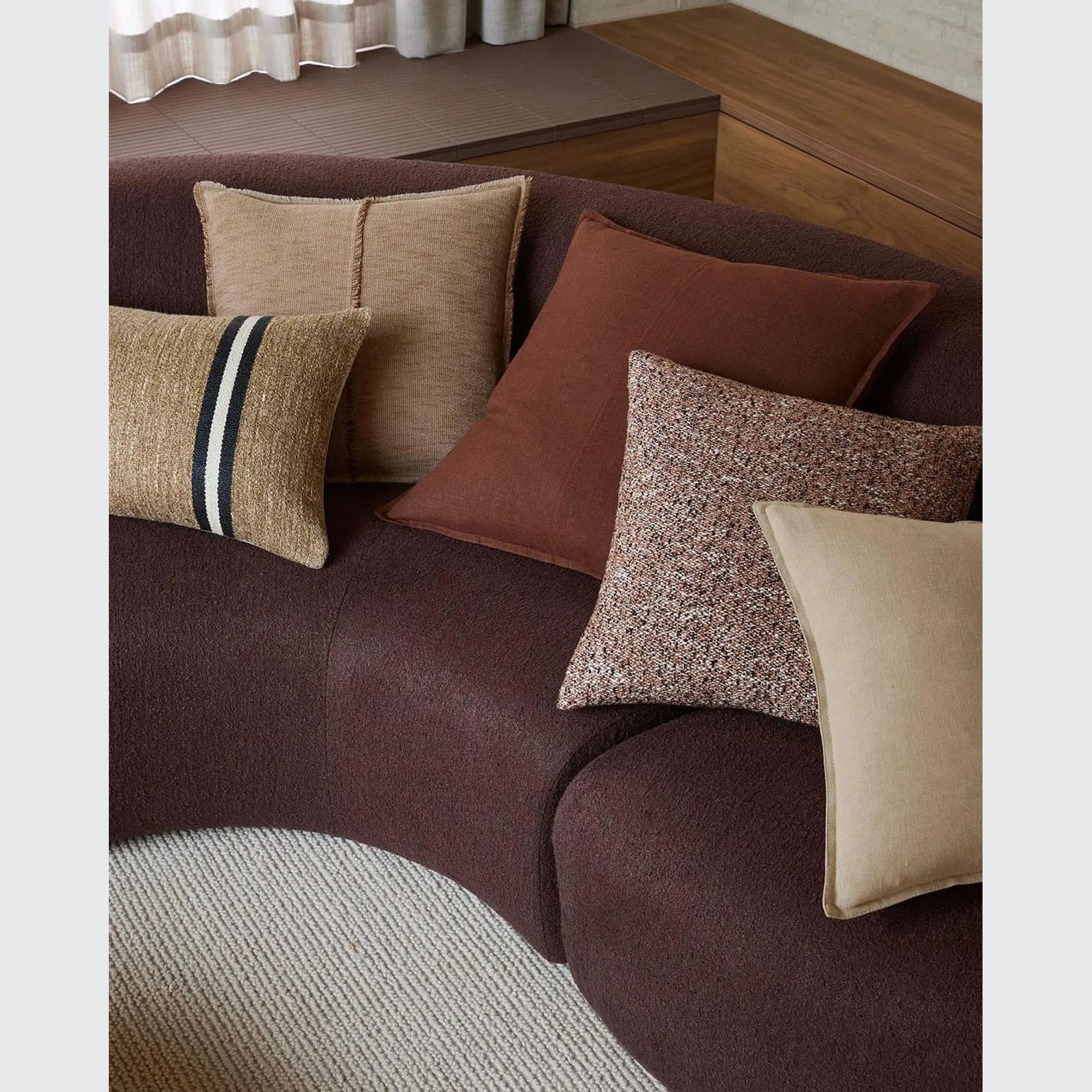Weave Home Mila Cushion - Desert gallery detail image