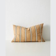 Weave Home Vinnie Striped Cushion - Manuka | Square and Lumbar gallery detail image