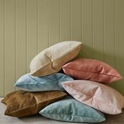 Weave Home Ava Velvet Cushion - Blossom | 50 x 50cm gallery detail image