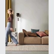 Weave Home Ava Velvet Cushion - Burnish | 50 x 50cm gallery detail image