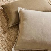 Weave Home European Linen Como Cushion - Linen | Three Sizes gallery detail image