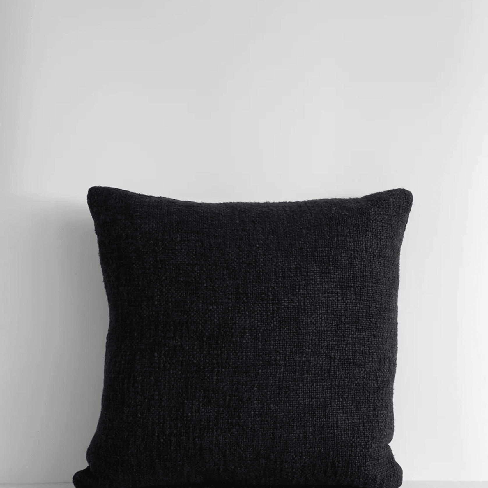 Baya Cyprian Cushion - Black | 50 x 50cm gallery detail image