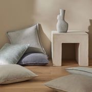 Weave Home Fiore Cushion - Denim | Square and Lumbar gallery detail image