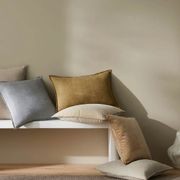 Weave Home Francesca Cushion - Copper | Velvet gallery detail image