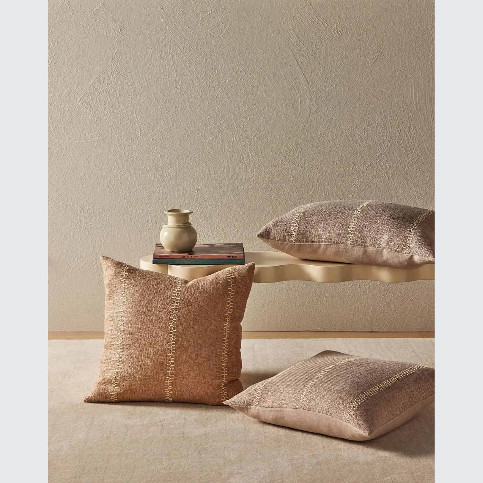 Weave Home Maddalena Cushion - Oatmeal | Two Sizes gallery detail image