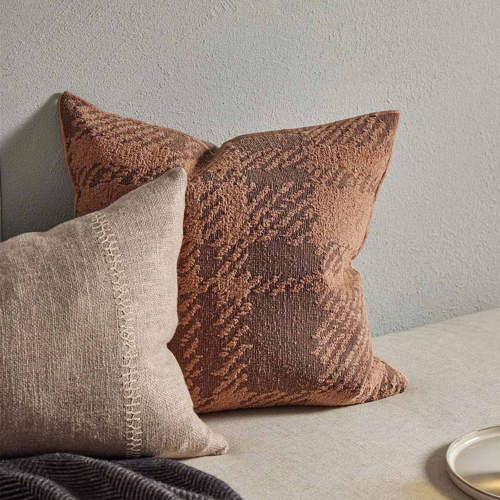 Weave Home Maddalena Cushion - Oatmeal | Two Sizes gallery detail image