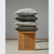 Weave Home European Linen Como Cushion - Khaki | Three Sizes gallery detail image