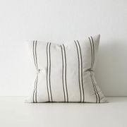 Weave Home Vinnie Striped Cushion - Glacier | Square and Lumbar gallery detail image