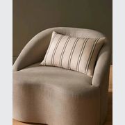 Weave Home Vinnie Striped Cushion - Natural | Square and Lumbar gallery detail image
