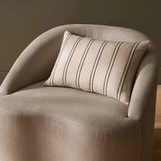 Weave Home Vinnie Striped Cushion - Natural | Square and Lumbar gallery detail image