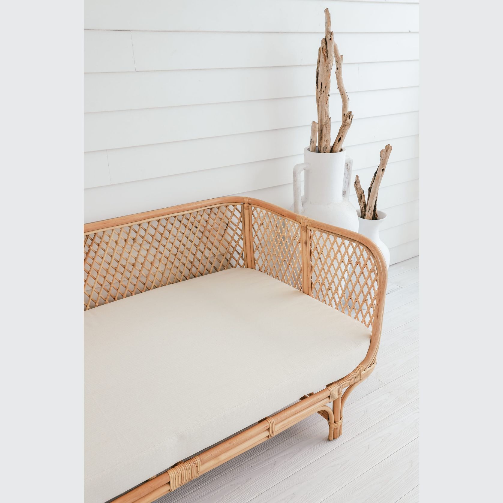 Valencia Rattan Day Bed 190cm gallery detail image