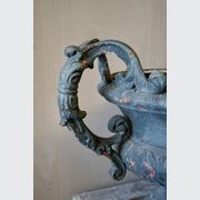 French Antique Cast Iron Urns (Pair) gallery detail image
