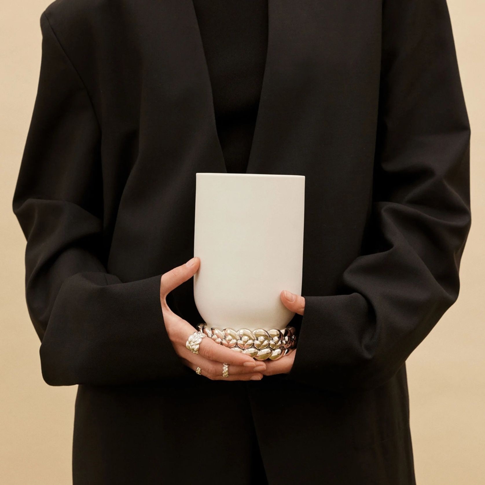 Christofle Babylone Vases gallery detail image