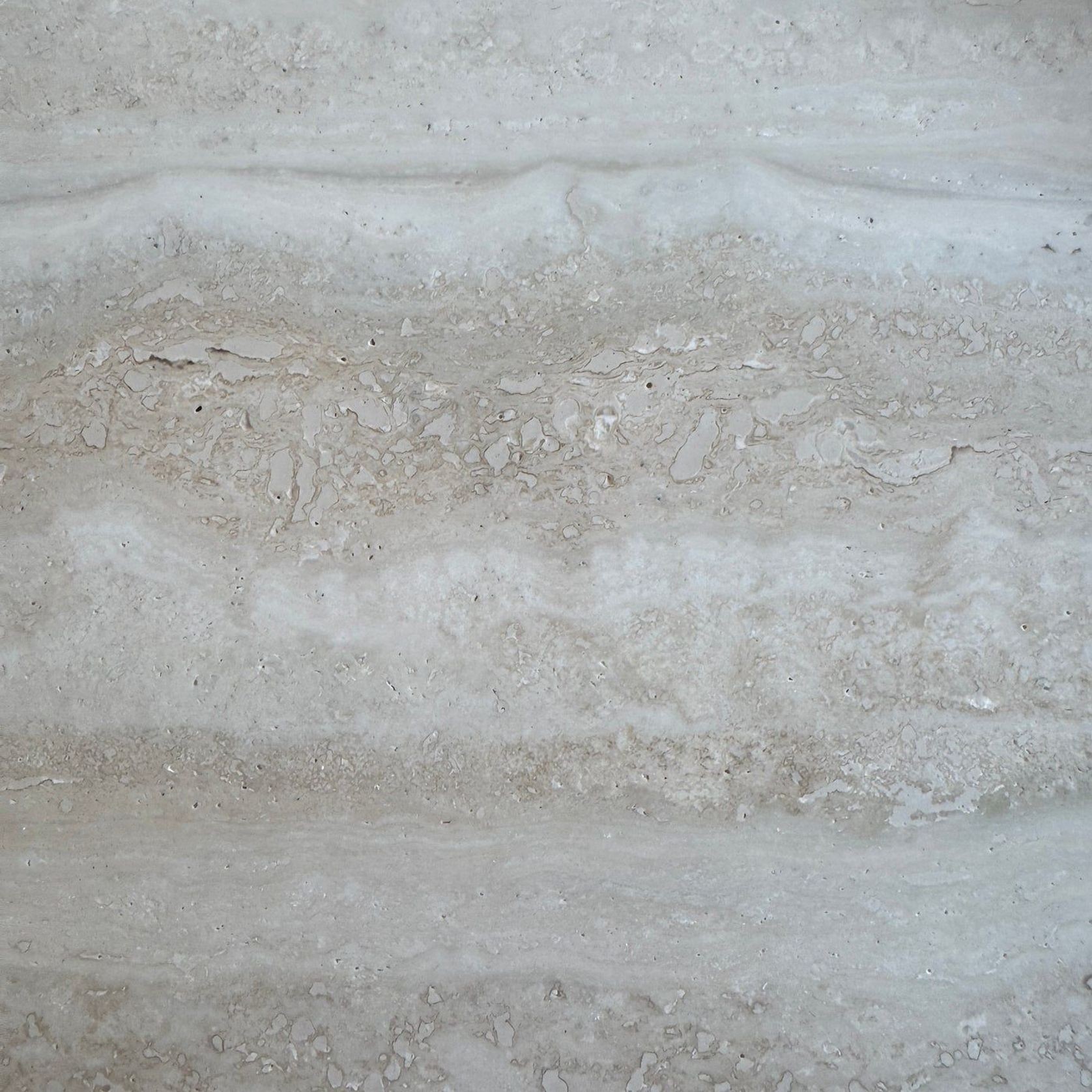 Round Tray - Veincut Travertine gallery detail image