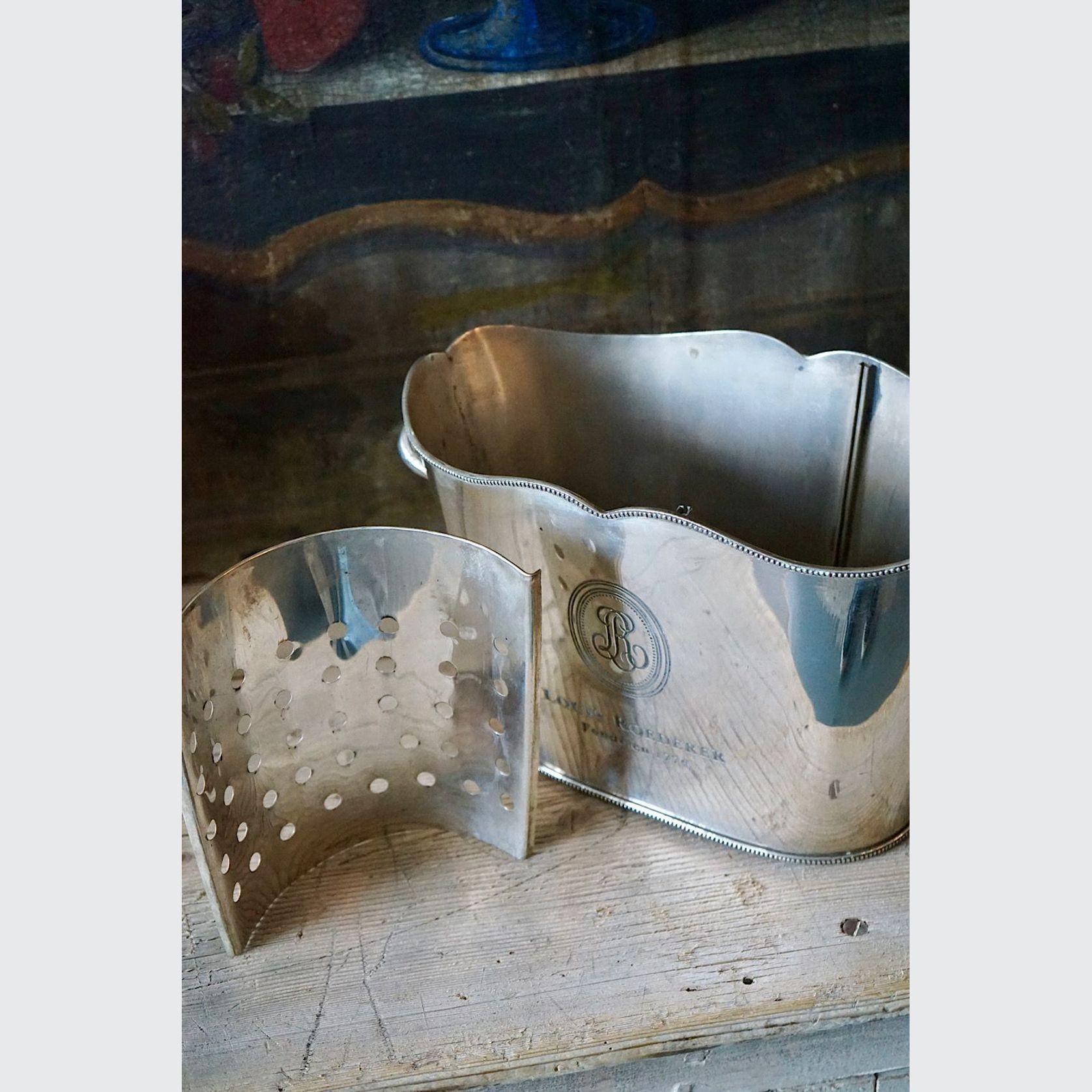 Vintage Louis Roederer Champagne Bucket gallery detail image