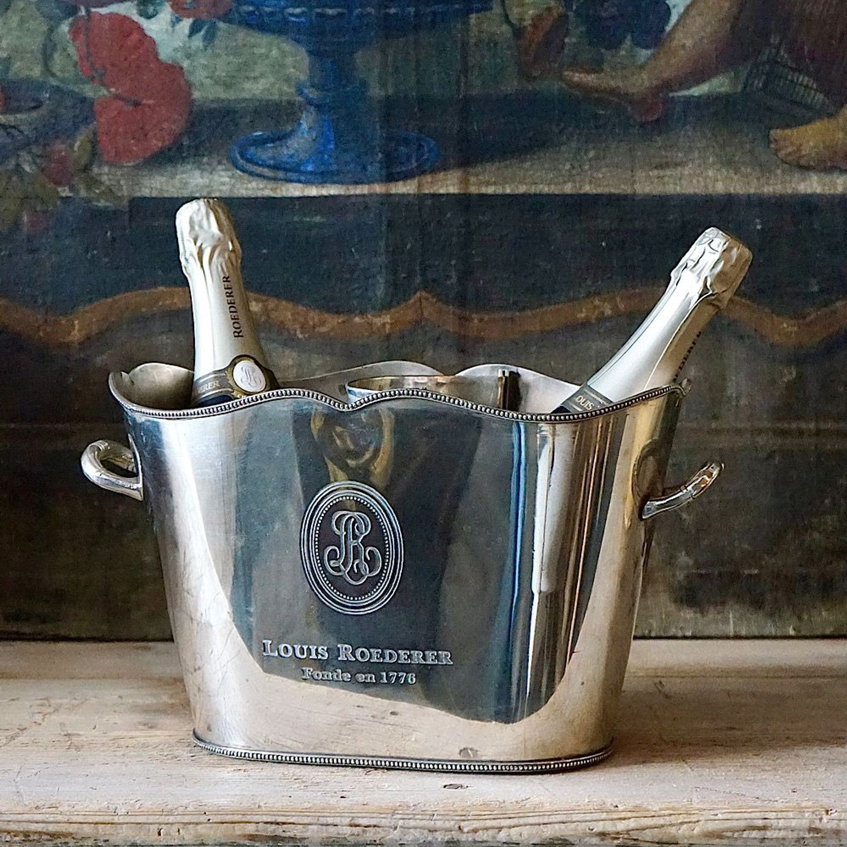 Vintage Louis Roederer Champagne Bucket gallery detail image