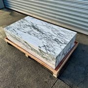 Block Coffee Table - Arabsecato Marble - Large gallery detail image