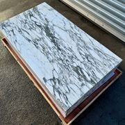 Block Coffee Table - Arabsecato Marble - Large gallery detail image