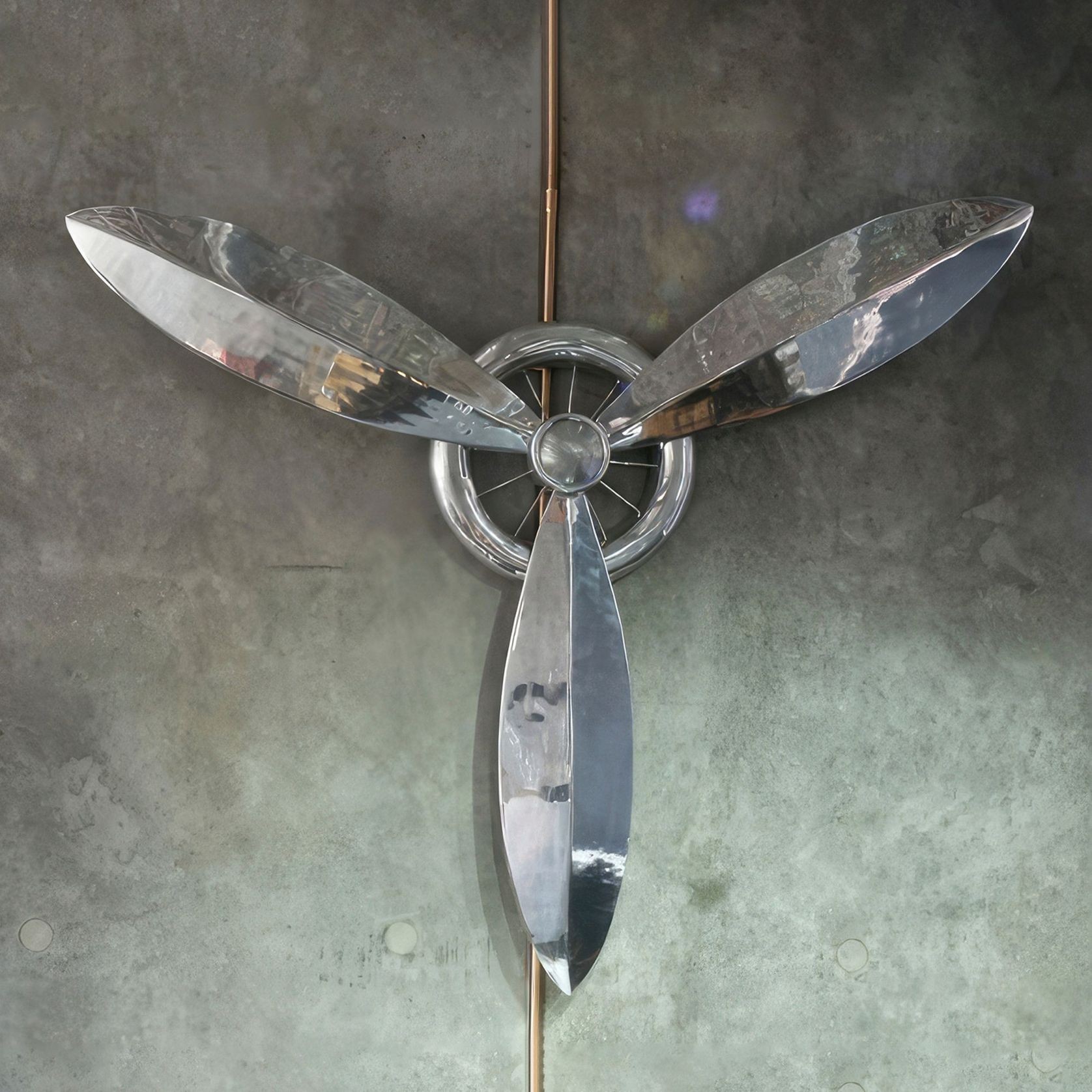 3 Blade Adjustable Aluminium Wall Propeller gallery detail image