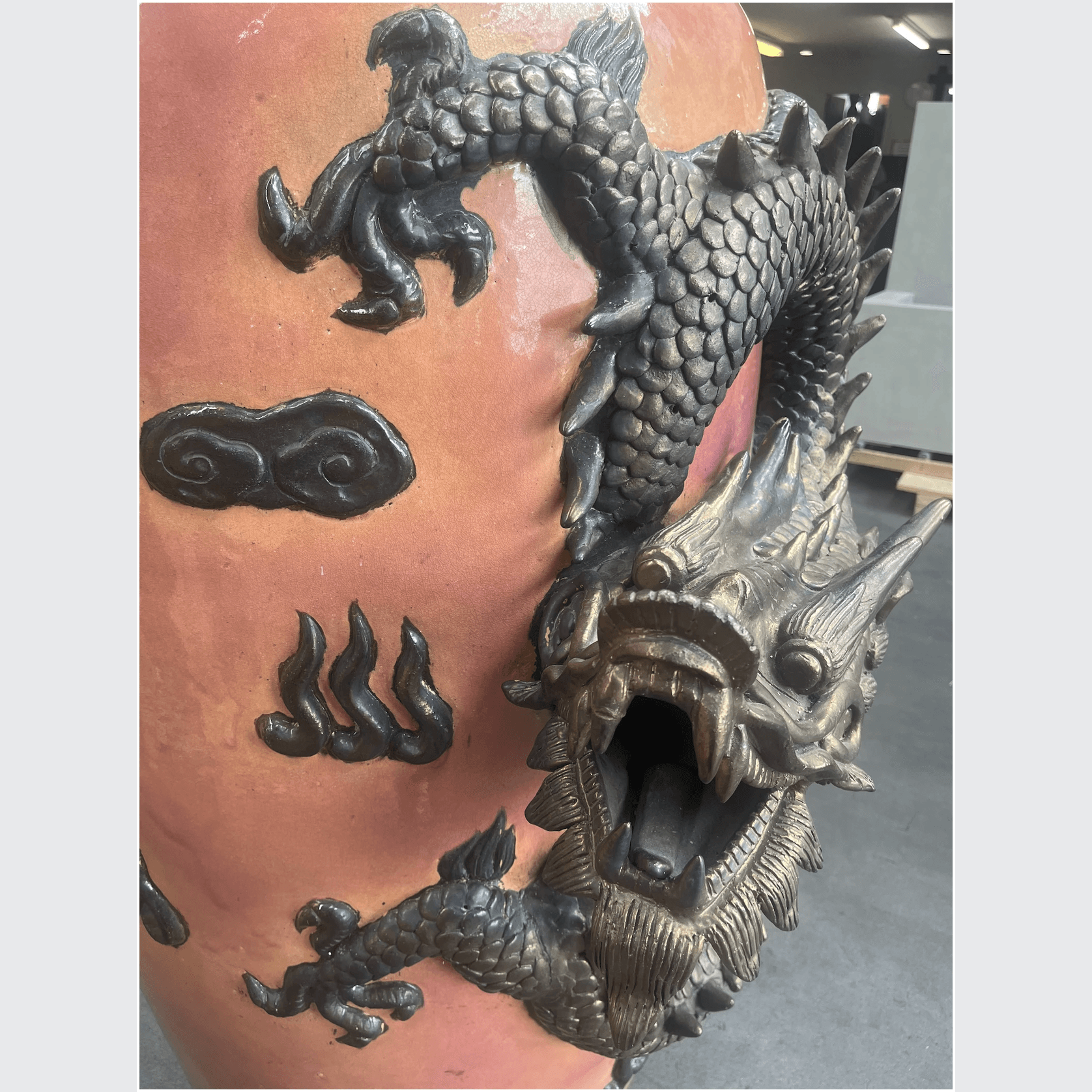 Tall Dragon Jar gallery detail image