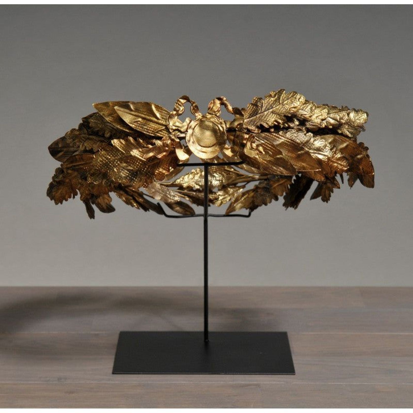 Decorative Golden Caesar Crown gallery detail image