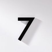 Black Stainless Steel Numbers & Letters gallery detail image