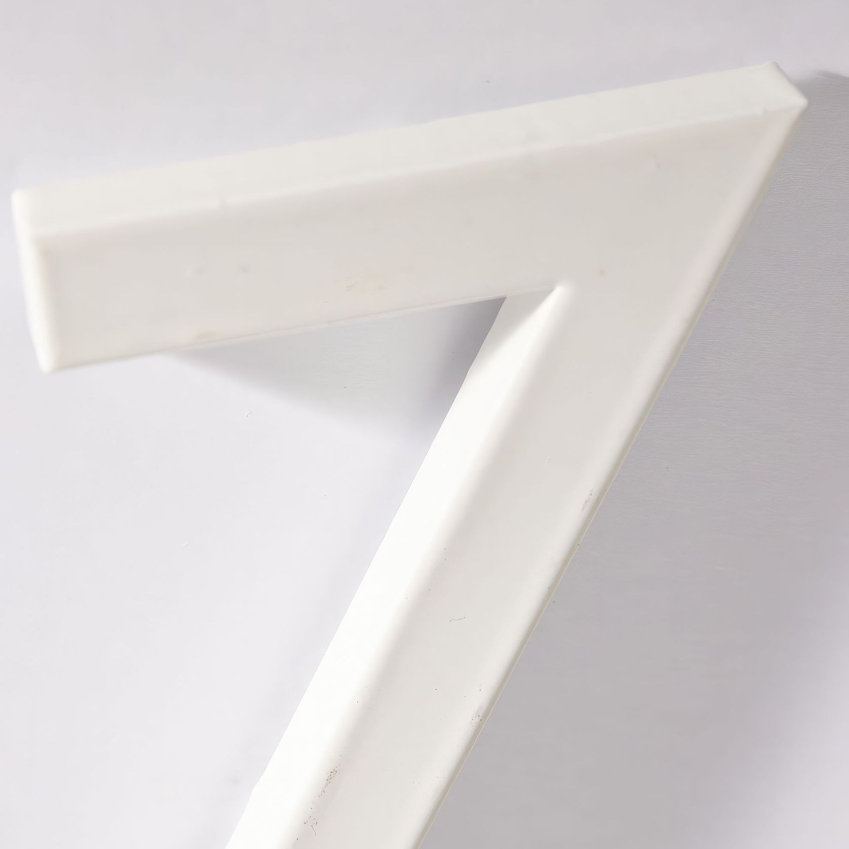 White Stainless Steel Numbers & Letters gallery detail image