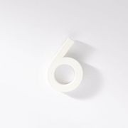 White Stainless Steel Numbers & Letters gallery detail image