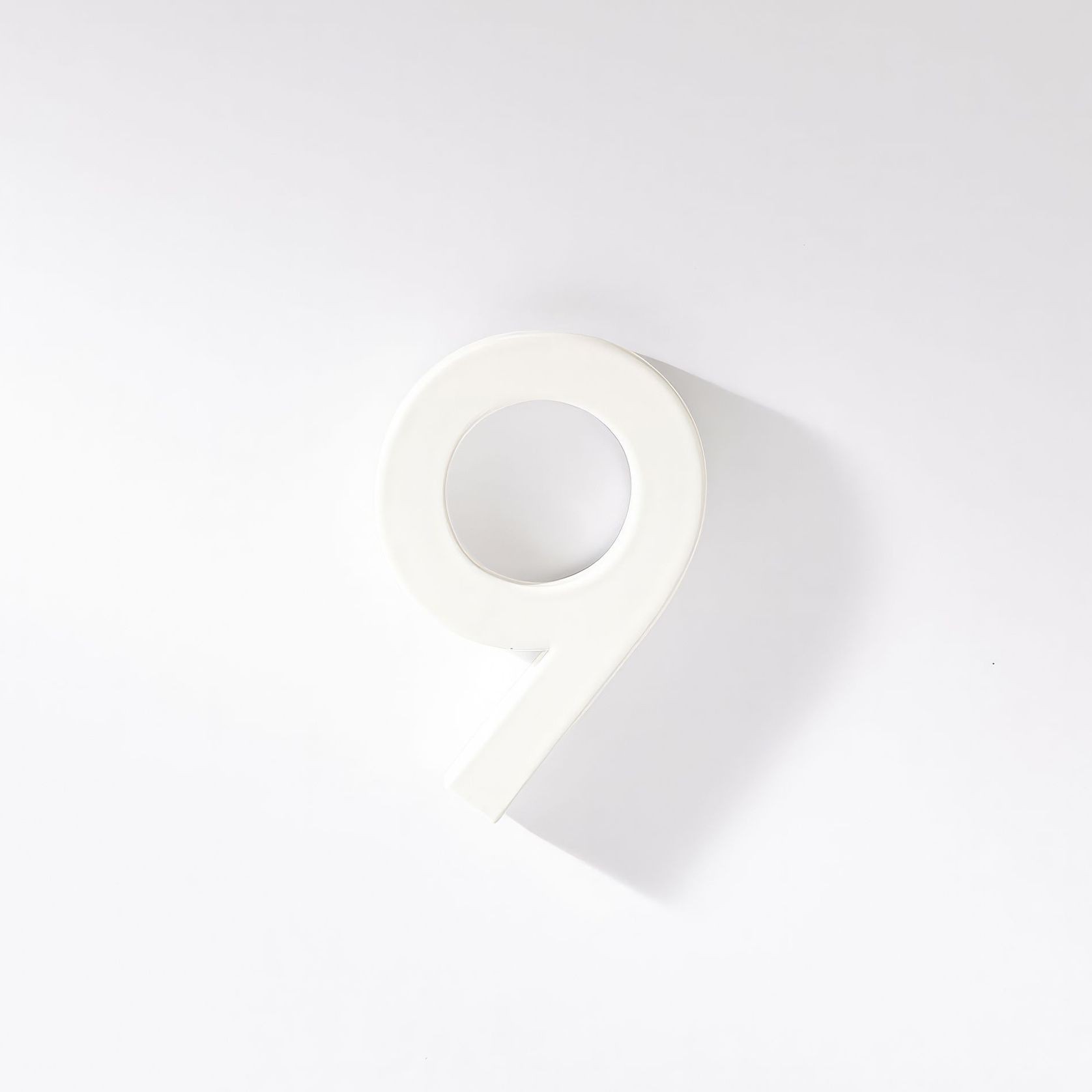 White Stainless Steel Numbers & Letters gallery detail image