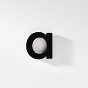 Black Stainless Steel Numbers & Letters gallery detail image