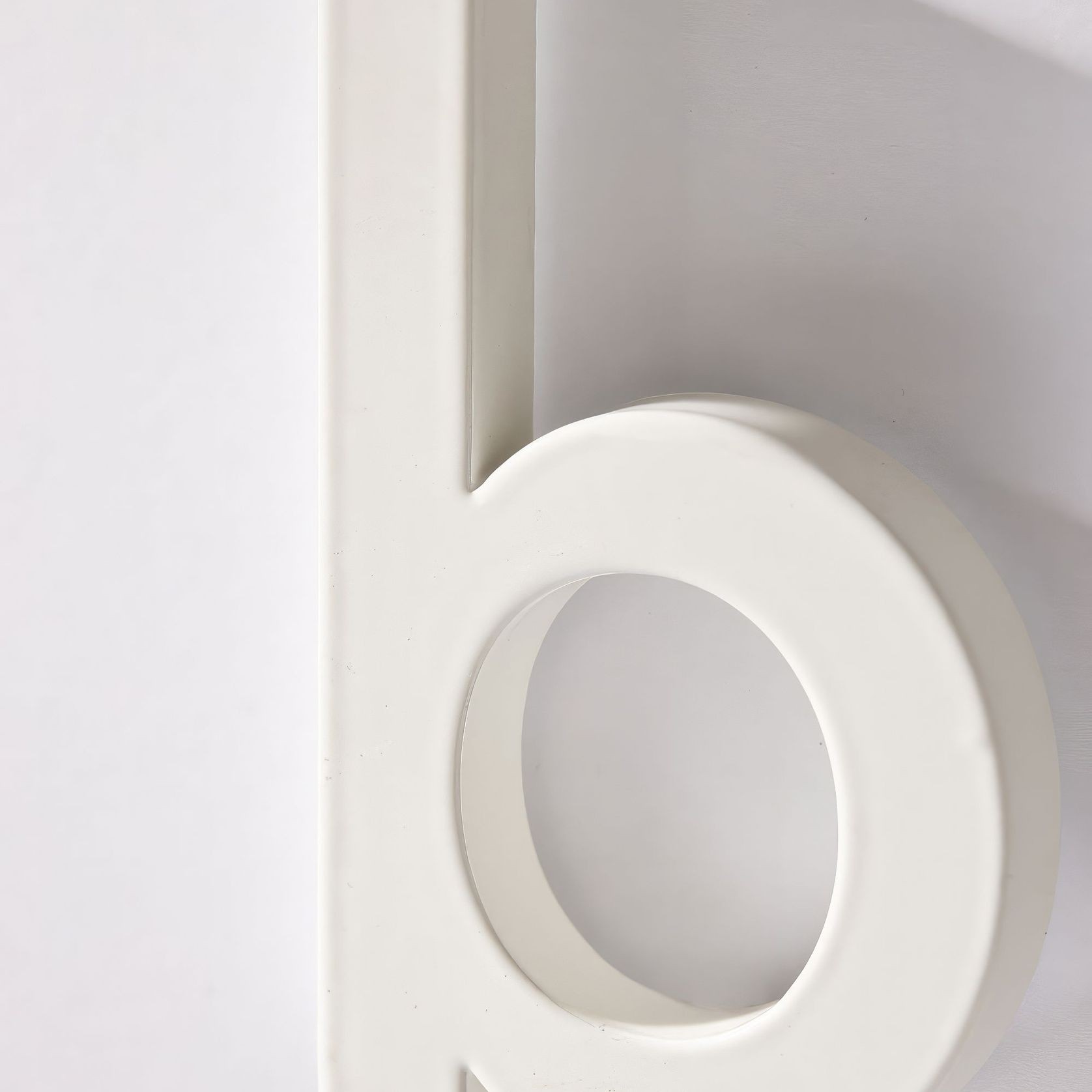 White Stainless Steel Numbers & Letters gallery detail image