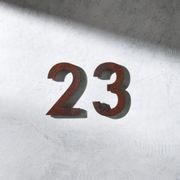 Corten Steel Numbers & Letters gallery detail image