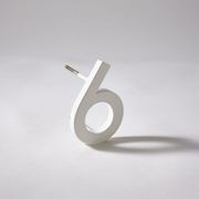 White Stainless Steel Numbers & Letters gallery detail image