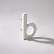 White Stainless Steel Numbers & Letters gallery detail image