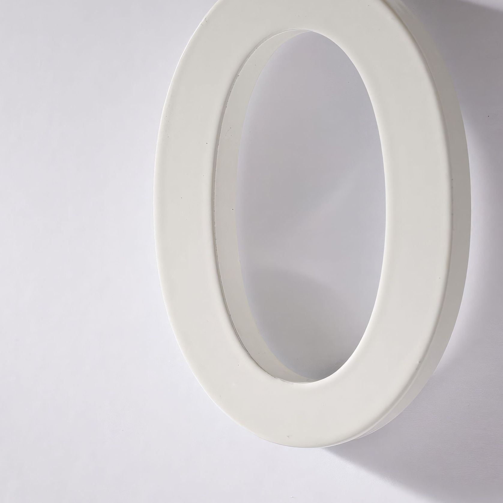 White Stainless Steel Numbers & Letters gallery detail image