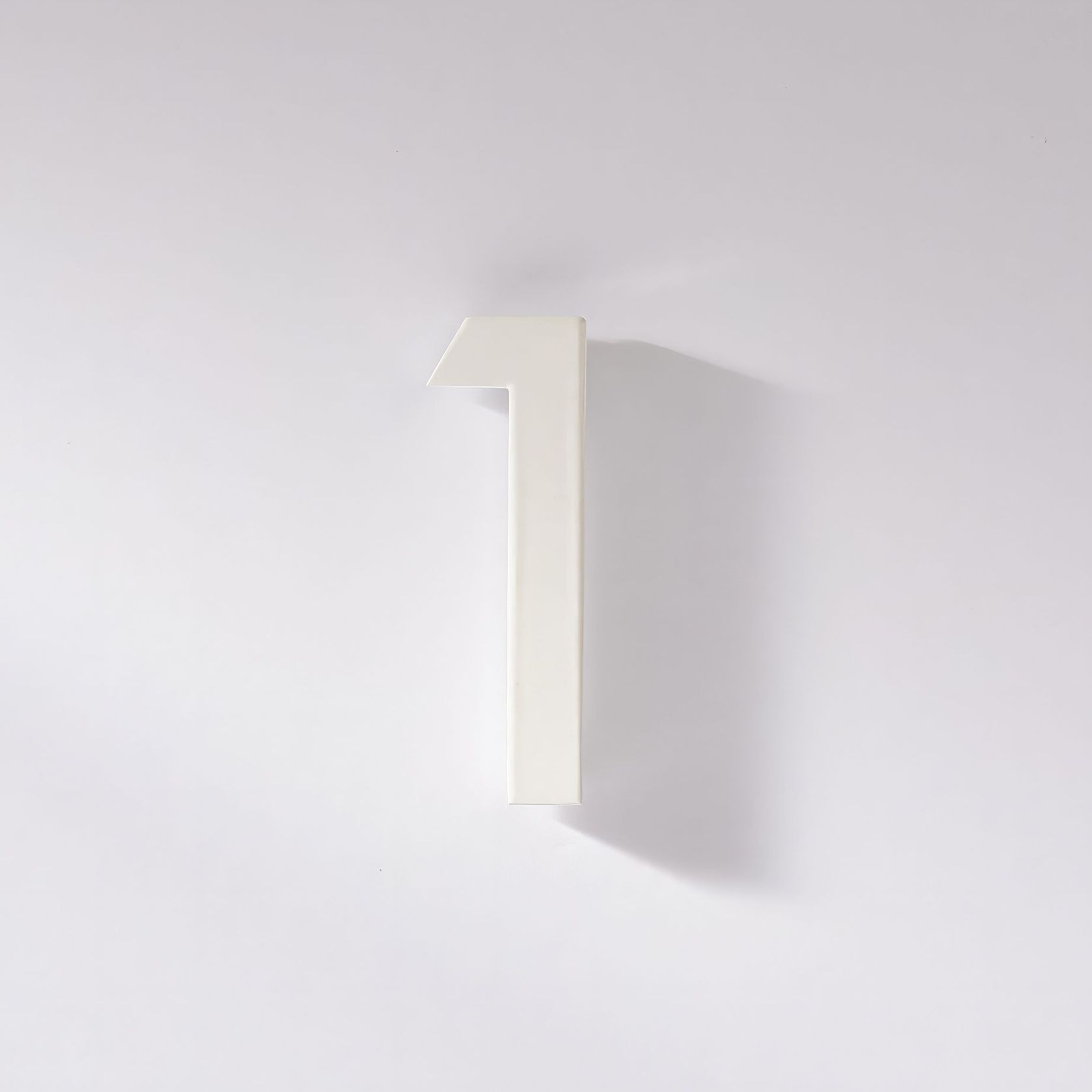 White Stainless Steel Numbers & Letters gallery detail image