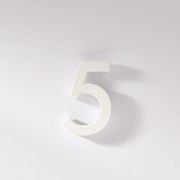 White Stainless Steel Numbers & Letters gallery detail image