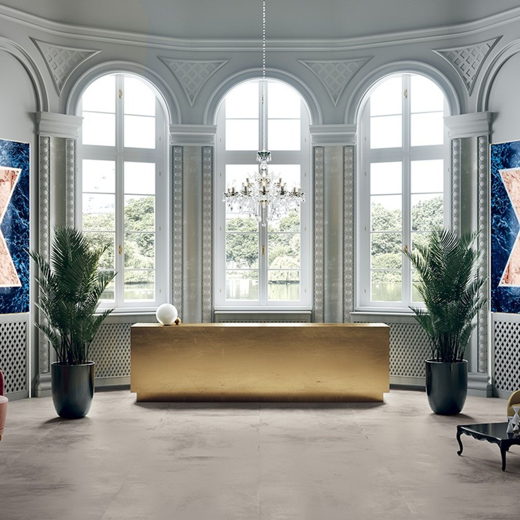 Cedit Araldica Floor & Wall Tile Slab gallery detail image