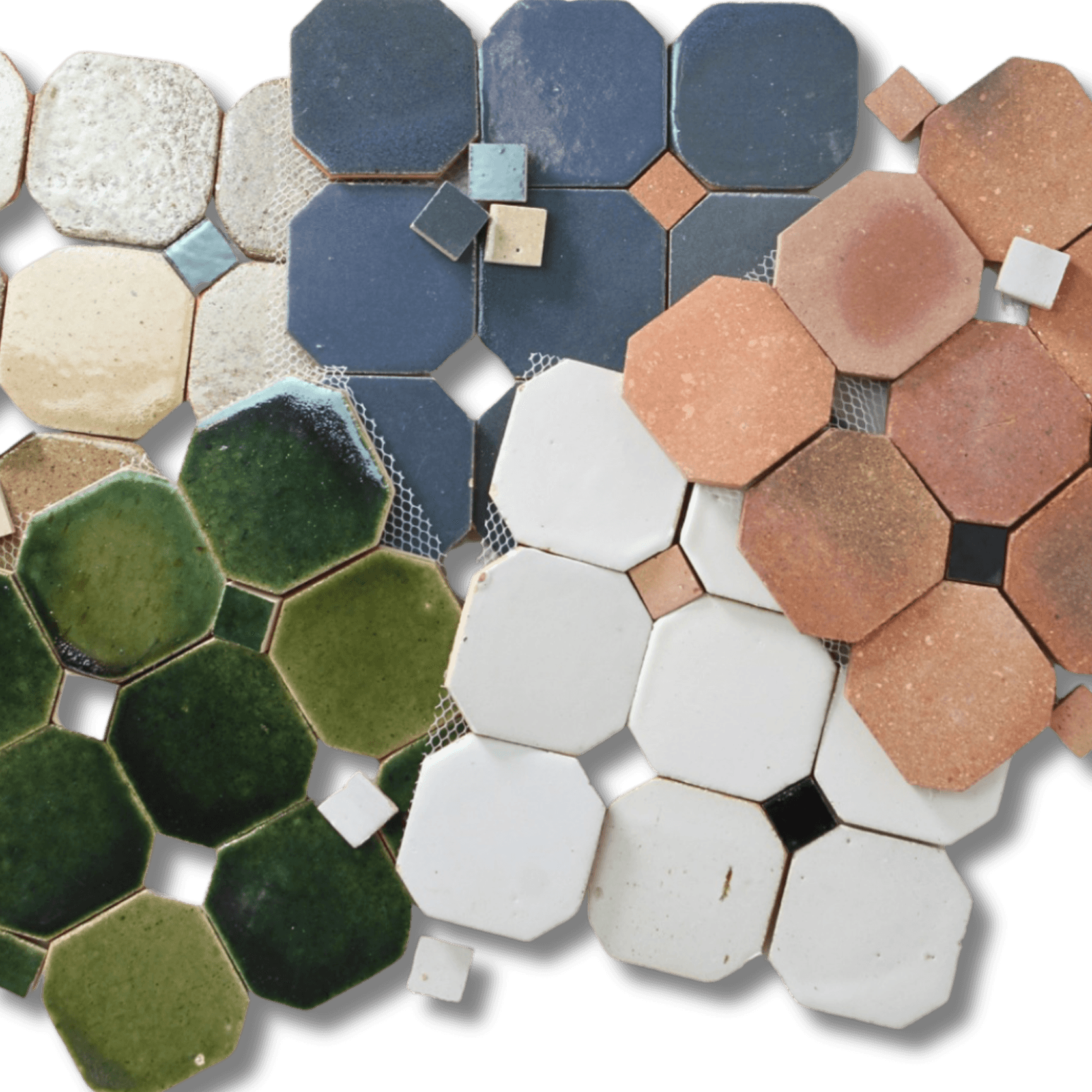 Gaia Octagon and Dot Peacock gallery detail image