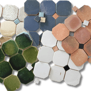 Gaia Octagon and Dot Peacock gallery detail image