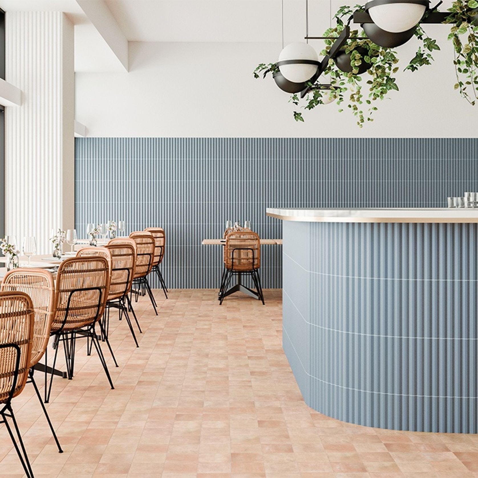 Stripes Wall Tile gallery detail image