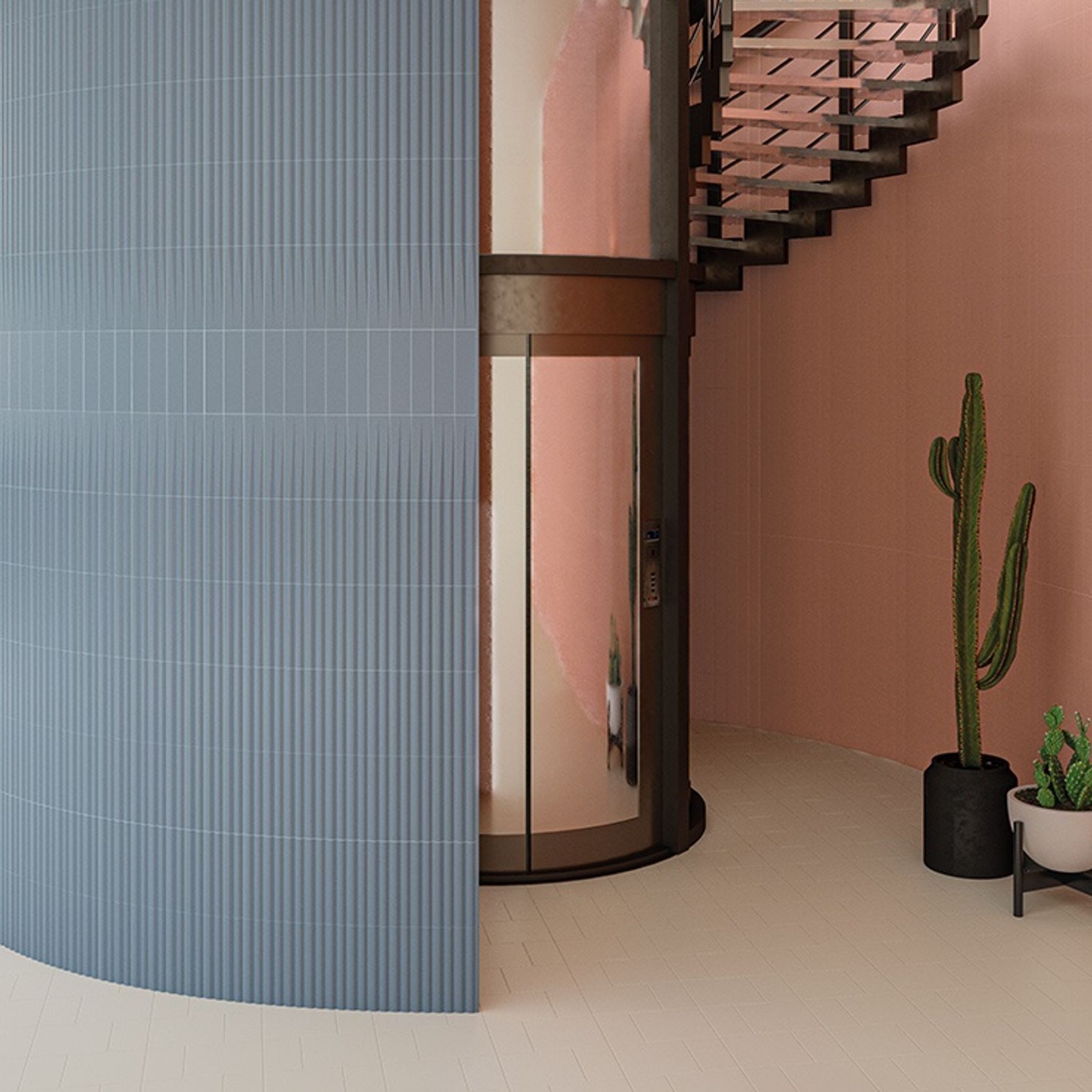 Stripes Wall Tile gallery detail image